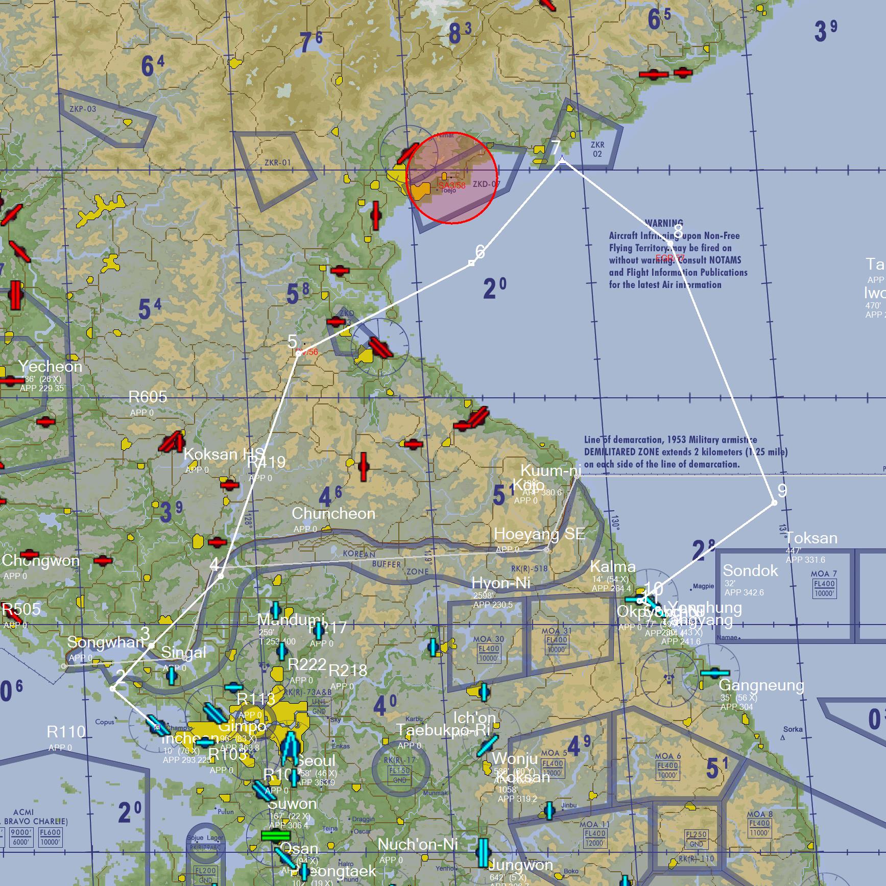 Flight Map